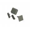 Set Endkappen für Aluminium-Dichtschiene 210