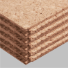 MFP-Platten - verbesserte OSB-Platten - eine Revolution im Trockenbau. Diese Platte ist die Spitze der holzbasierten Innovationen im weiten Feld der Bau- und Altlastenbereiche. MFP-Platten haben den Charakter von Holz. Im Vergleich zu herkömmlichen OSB 3-Platten bieten sie folgende Vorteile: höhere Druck- und Zugfestigkeit sowie eine höhere Feuchtebeständigkeit. Die häufigsten Verwendungszwecke von MFP-Platten - tragende Platte für Fußböden, Wandverkleidungen - Sandwich für Dämmung, Deckenuntersichten - Dachuntersichten, Skelettbau - Wände, Schiffscontainer, Flächenteile, Wandverkleidungen und viele andere Verwendungszwecke.
Erhältlich in 5 Dicken. Das abgebildete Produkt hat Perforationen zum Ineinanderschieben der Platten.