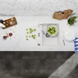 Keramikspüle Blanco ZIA 45 S / Schwarz