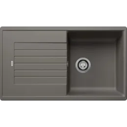 Blanco ZIA 5 S Spülbecken aus Keramik / Vulkan-Grau