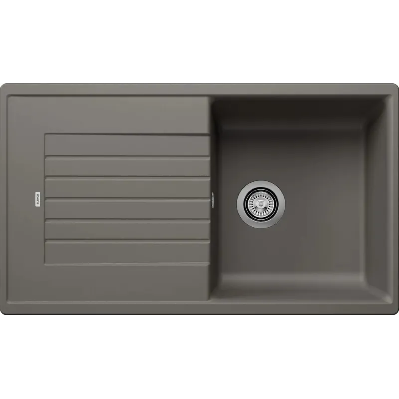 Blanco ZIA 5 S Spülbecken aus Keramik / Vulkan-Grau