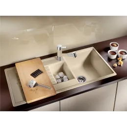 Keramikspüle Blanco ZIA 6 S / Weiß Soft