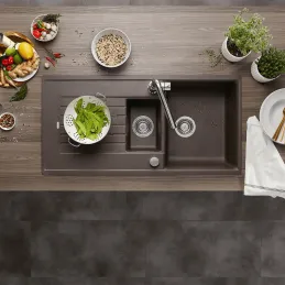 Keramikspüle Blanco ZIA 6 S / Kaffee