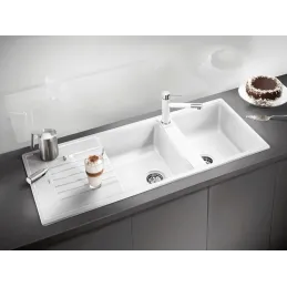 Blanco ZIA 8 S Spülbecken aus Keramik / Kaffee