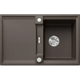 Blanco ADIRA 45 S Spülbecken aus Keramik mit Exzenter / Kaffee