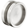 Doppelseitiger Edelstahlgriff für Glastüren im Innen- und Außenbereich. Verwendung an Schiebetüren.
Konzipiert für Glasstärken von 8 - 12 mm.
Bohrung in Glas mit einem Durchmesser von 48 mm