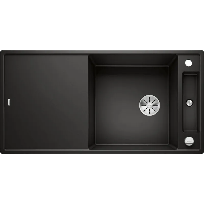 Blanco AXIA III XL 6 S Keramikspüle mit Exzenter / Schwarz