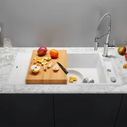 Blanco AXIA III XL 6 S Keramikspüle mit Exzenter / Anthrazit