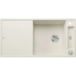 Blanco AXIA III XL 6 S Keramikspüle mit Exzenter / Weiß Soft