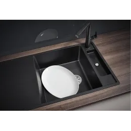 Keramikspüle Blanco AXIA III XL 6 S mit Exzenter / Kaffee