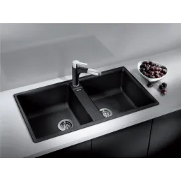 Blanco ZIA 9 Spülbecken aus Keramik / Schwarz