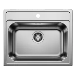 Set Blanco Edelstahlspüle DANA 6 + Armatur MIDA / Glänzendes Chrom
