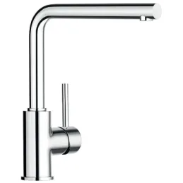 Set Blanco Edelstahlspüle DANA 6 + Armatur MILA / Glänzendes Chrom