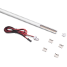 Sie suchen eine funktionelle, stilvolle und perfekt auf Ihre Bedürfnisse abgestimmte Beleuchtung? Wir stellen Ihnen den PYXIS LED Strip Moulded Aluminium Strip vor - das ideale Produkt für die Beleuchtung von Küchen, Fluren, Garderoben und anderen Bereichen, in denen Sie gleichmäßiges und elegantes Licht benötigen. Der größte Vorteil ist, dass Sie die Leiste direkt mit dem LED-Streifen und der Kappe schneiden können und somit viel Zeit sparen. Nach dem Zuschneiden stecken Sie einfach den Stecker mit dem Kabel in die Leiste, die Sie an den LED-Transformator anschließen und somit das Licht sofort nutzen können.
Dieses Produkt ist nicht nur eine gewöhnliche LED-Leuchte. Es ist eine Kombination aus präzisem Design, hoher Qualität und Praktikabilität, die viele Vorteile mit sich bringt:
1. Perfekte Beleuchtung mit natürlicher Lichtfarbe (4 000K) oder warmweiß (2 700K)
Sie haben die Wahl zwischen 2 Arten von Lichtfarbe und diese mit 4 000K oder 2 700K bietet einen natürlichen weißen Farbton, der ideal für den täglichen Gebrauch ist. Egal, ob Sie eine Küchentheke, eine Garderobe oder einen Flur beleuchten, dieses Licht schafft eine einladende Atmosphäre und sorgt dafür, dass Sie alles in echten Farben sehen.
2. flexible Länge - passen Sie die Beleuchtung genau an Ihre Bedürfnisse an
Die Leiste ist 2,9 Meter lang, aber Sie können sie problemlos auf jede gewünschte Länge kürzen oder verbinden. Keine Kompromisse mehr - beleuchten Sie genau das, was Sie brauchen, ohne unnötige Einschränkungen.
3. Diskrete und vollständig integrierte Montage
Die Leiste ist so konzipiert, dass sie direkt in die Oberfläche des Möbels gefräst werden kann. Einmal installiert, bleibt sie vollständig integriert und unauffällig, so dass sie sich perfekt in jedes Interieur einfügt. Die ideale Lösung für modernes und minimalistisches Design.
4. Antireflexionskappe für gleichmäßiges und angenehmes Licht
Dank des speziellen Diffusors ist das Licht gleichmäßig und weich, ohne unangenehme Blendung. Die Kappe ermöglicht es, die Leuchte entweder direkt oder in einem leichten Winkel zu positionieren, um Blendung zu vermeiden.
5. Einfache Installation und praktisches Zubehör
Im Lieferumfang enthalten:
- LED-Profil mit LED-Streifen in vorgegebener Farbe
- Abdeckung mit 1,5-Meter-Kabel und Miniled-Stecker,
- 4 Befestigungsclips für eine einfache Installation,
- Dekorative Abdeckung zur Vervollständigung des Aussehens der Leuchte.
Alles ist so konzipiert, dass die Installation so schnell und einfach wie möglich ist.
6. Langlebiges Material und luxuriöses Aussehen
Die Leiste ist aus hochwertigem Aluminium und Kunststoff mit einer matt-silbernen Eloxierung gefertigt. Dieses Design sieht nicht nur hochwertig aus, sondern garantiert auch eine lange Lebensdauer und Widerstandsfähigkeit gegen Abnutzung.
7. Sichere und effiziente Leistung bei 24V DC
Die Leiste wird mit einer sicheren 24-V-Gleichspannung betrieben, die einen geringen Stromverbrauch und hohe Effizienz garantiert. Für den Betrieb ist ein LED-Konverter (nicht im Lieferumfang enthalten) erforderlich.