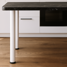Tischbein CLASSIC 60 mm / Weiß