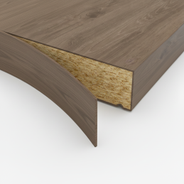 ABS-Kante zur Arbeitsplatte...