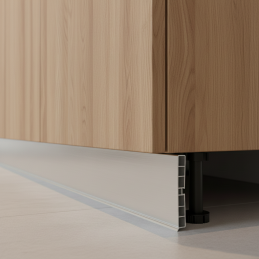 Plastischer Küchensockel...