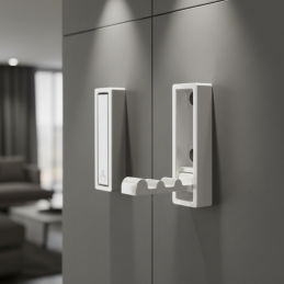 TOREO Kleiderbügel / Weiß matt