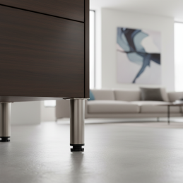 Möbelbein ARTURO / Edelstahl