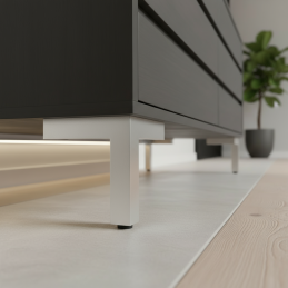 Möbel ANGEL Bein / Silber