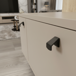 Knopfgriff TREVOR / Schwarz...