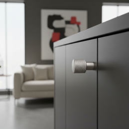 Knopf INDUST I. / Edelstahl...