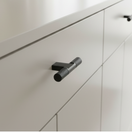 Knopf INDUST DUO / Schwarz...