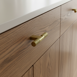 Knopf NDUST DUO / Altgold