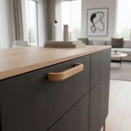 Holzgriff MIA / Buche lackiert