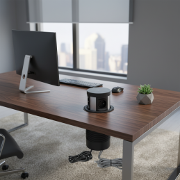 Ausziehbare Steckdose...