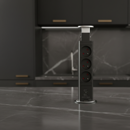 Ausziehbare Steckdose...