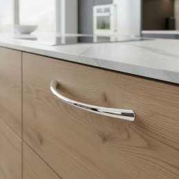 Griff Borneo / Chrom glänzend