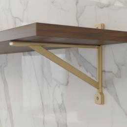 Regalhalter ZAIRA / Gold matt