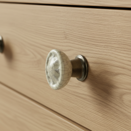 Knopf WESTERN / Altbronze +...