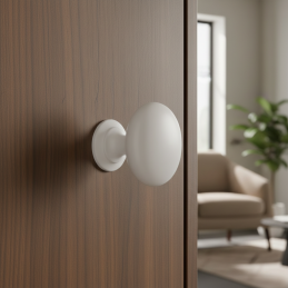 Knopf CAMORA / Weiß