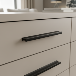 Handgriff PIREA / Schwarz matt