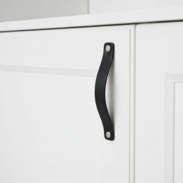 Ledergriff DOLCE / Schwarz