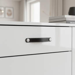 Griff CASE / Leder schwarz