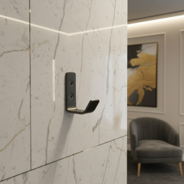 Aufhänger LEILA / Schwarz matt