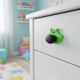 Griff HELLO Grün / Schwarz