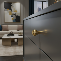 Kunststoffkopf CROWN / Gold