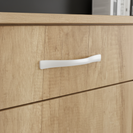 Handgriff NICOLA / Weiß matt