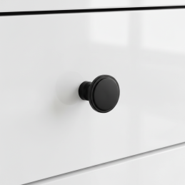 Griffknopf TINA / Schwarz matt