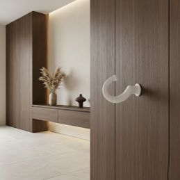 Garderobe ORSA / Weiß matt