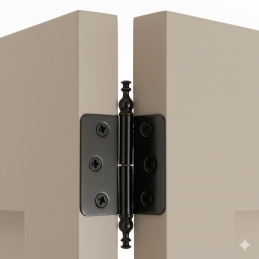 Zierband 78 mm / Schwarz...