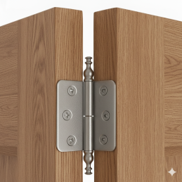 Zierband 78 mm / Mattchrom