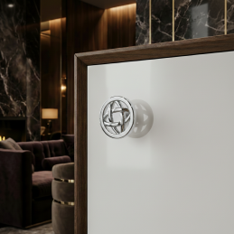 Knopfgriff ALINA / Chrom...