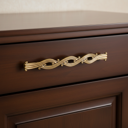 Griff PARIS / Alt-Messing