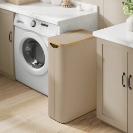 Wäschekorb SOFT 60L / Braun