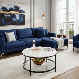 Couchtisch REGALO MARBLE /...